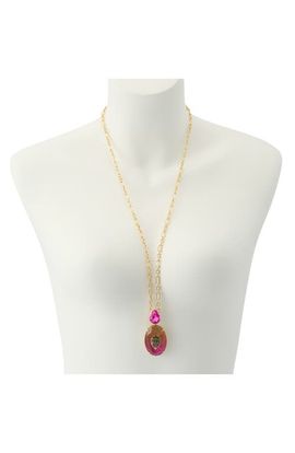 Kurt Geiger London Kurt Geiger London Gemstone Long Pendant Necklace