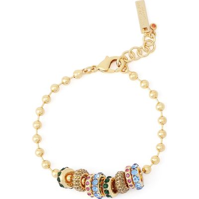 Kurt Geiger London Kurt Geiger London Gemstone Rondelle Ball Chain Bracelet