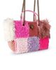 Kurt Geiger London Kurt Geiger London Hoxton Faux Fur Patchwork Tote - 3