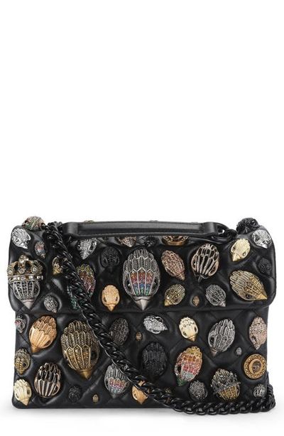 Kurt Geiger London Kurt Geiger London Kensington Eagles Convertible Quilted Leather Crossbody Bag