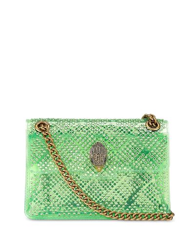 Kurt Geiger London Kurt Geiger London Kensington Mini Vinyl & Crystal Convertible Crossbody