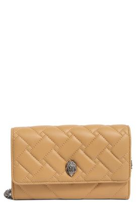 Kurt Geiger London Kurt Geiger London Kensington Quilted Leather Wallet on a Chain