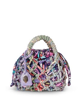 Kurt Geiger London Kurt Geiger London Kensington Small Macrame Bucket Bag