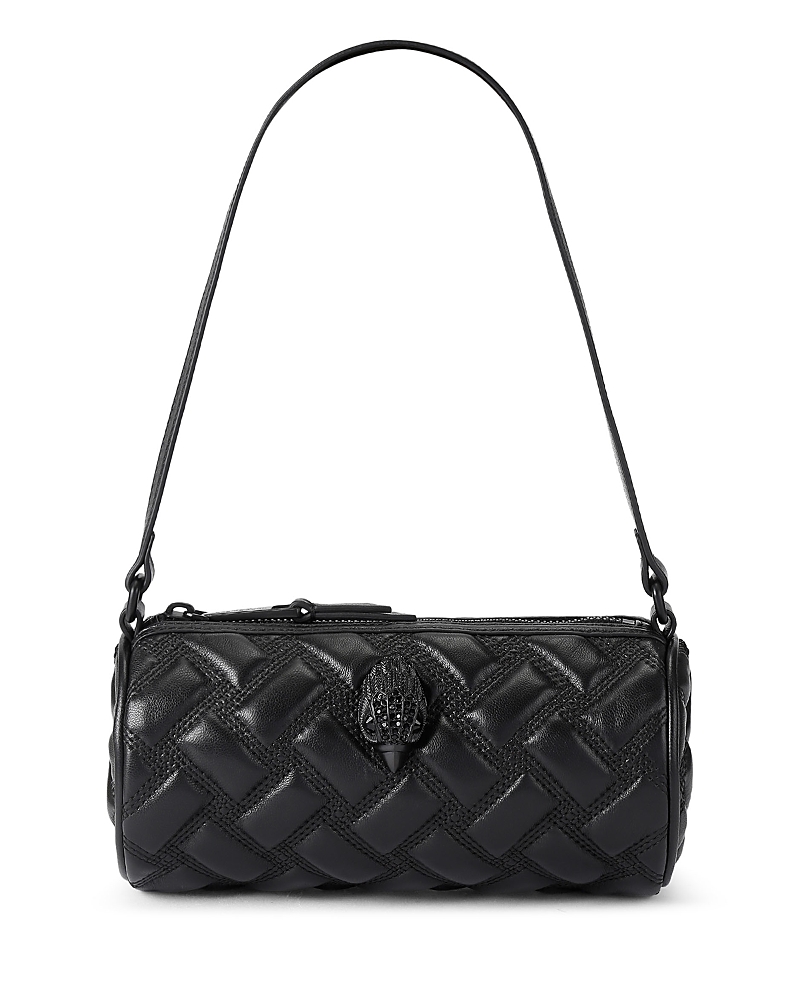 Kurt Geiger London Kurt Geiger London Kensington Small Quilted Leather Barrel Bag