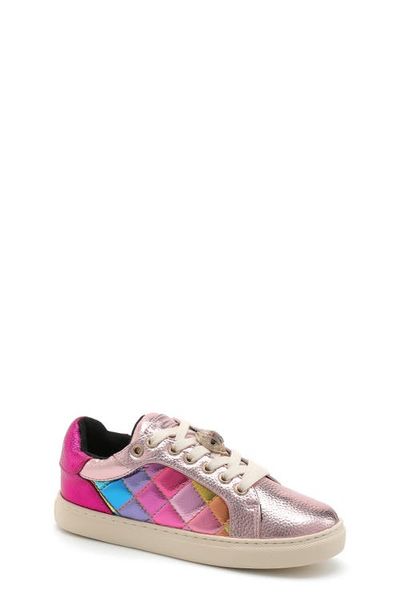 Kurt Geiger London Kurt Geiger London Kids' Mini Lane Stained Glass Leather Sneaker