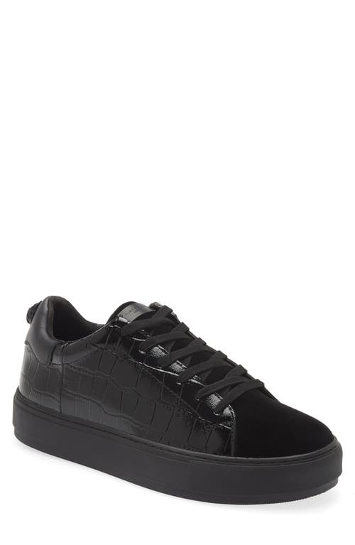 Kurt Geiger London Kurt Geiger London Laney Croc Embossed Sneaker