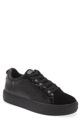Kurt Geiger London Kurt Geiger London Laney Croc Embossed Sneaker