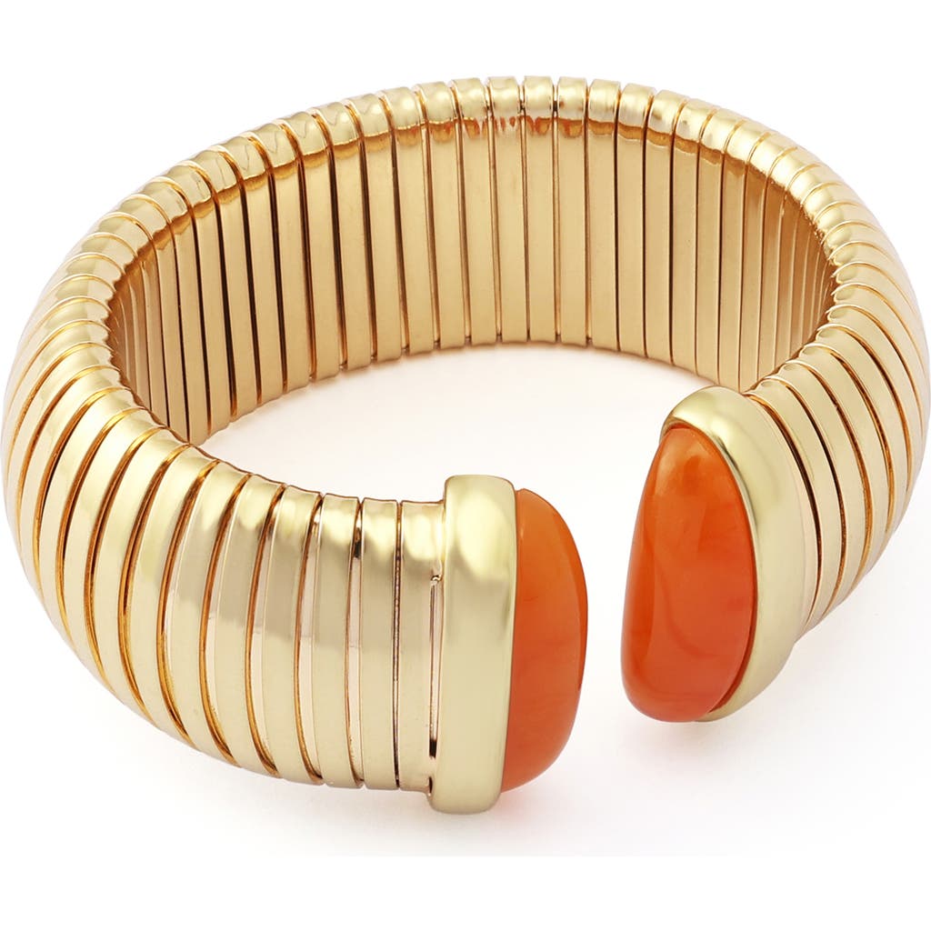 Kurt Geiger London Kurt Geiger London Large Metal Stretch Cuff Bracelet