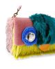 Kurt Geiger London Kurt Geiger London Macro Oxford Mascot Faux Fur and Leather Shoulder Bag - 4