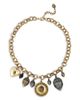 Kurt Geiger London Kurt Geiger London Mansion Signature Eagle Charm Statement Necklace, 16-18 - 1