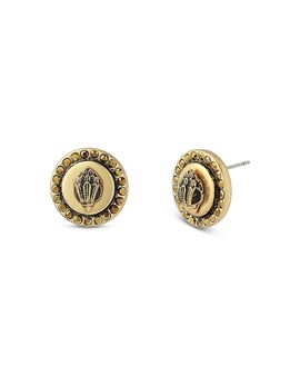 Kurt Geiger London Kurt Geiger London Mansion Signature Eagle Disc Stud Earrings