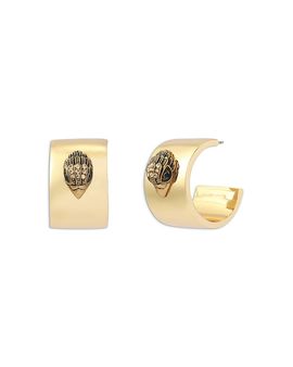 Kurt Geiger London Kurt Geiger London Mansion Signature Eagle Hoop Earrings
