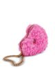 Kurt Geiger London Kurt Geiger London Micro Faux Fur Heart Mini Bag - 3