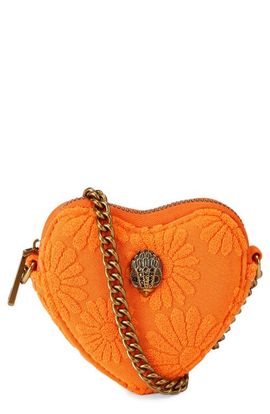 Kurt Geiger London Kurt Geiger London Micro Heart Leather Crossbody Bag