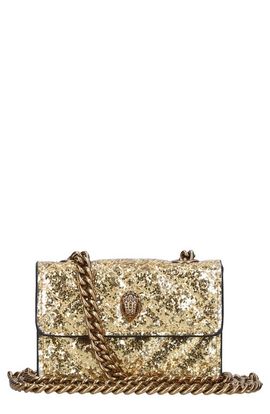 Kurt Geiger London Kurt Geiger London Micro Kensington Glitter Quilted Crossbody Bag