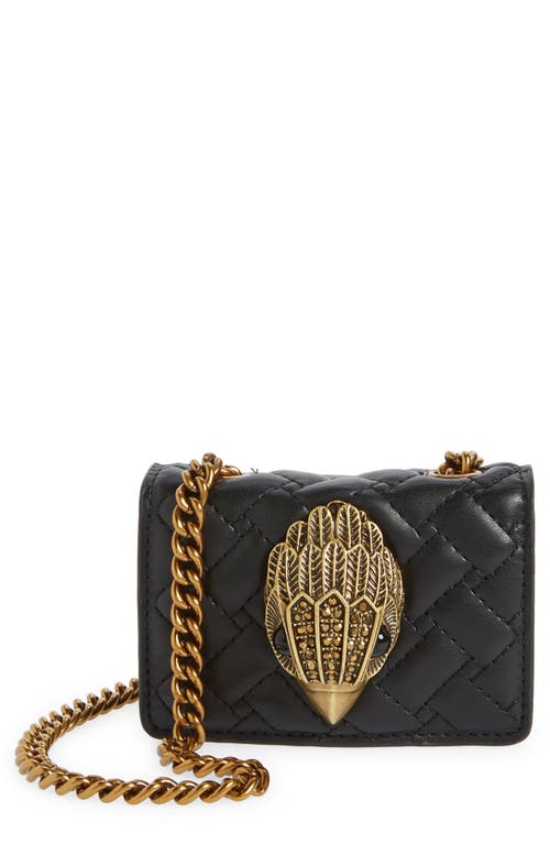 Kurt Geiger London Kurt Geiger London Micro Kensington Quilted Leather Crossbody Bag