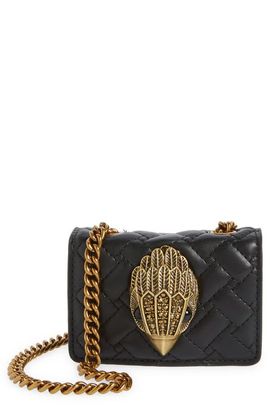 Kurt Geiger London Kurt Geiger London Micro Kensington Quilted Leather Crossbody Bag
