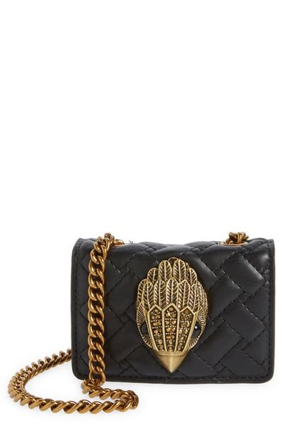 Kurt Geiger London Kurt Geiger London Micro Kensington Quilted Leather Crossbody Bag