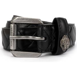Kurt Geiger London Kurt Geiger London Micro Quilt Leather Belt
