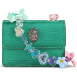 Kurt Geiger London Kurt Geiger London Micro Tutti Fruiti Croc Embossed Leather Crossbody Bag