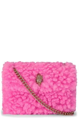 Kurt Geiger London Kurt Geiger London Mini Kensington Faux Fur Crossbody Bag