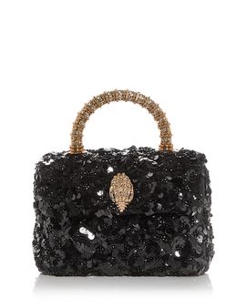 Kurt Geiger London Kurt Geiger London Mini Kensington Sequin Top Handle Bag