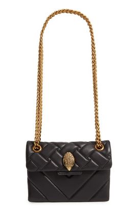 Kurt Geiger London Kurt Geiger London Mini Kensington X Leather Shoulder Bag