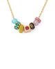 Kurt Geiger London Kurt Geiger London Mixed Rondelle Frontal Necklace - 1