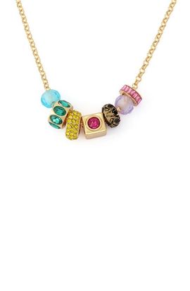 Kurt Geiger London Kurt Geiger London Mixed Rondelle Frontal Necklace