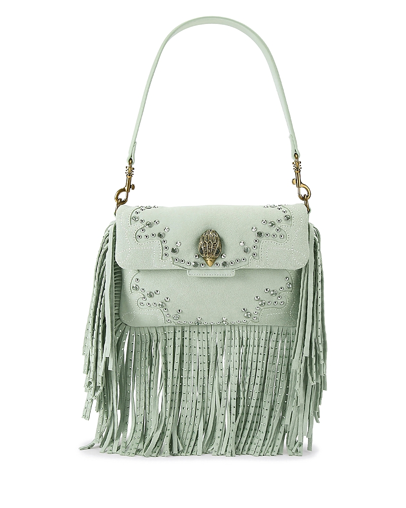 Kurt Geiger London Kurt Geiger London Oxford Small Fringe Suede Shoulder Bag