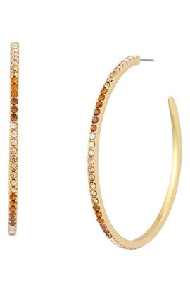Kurt Geiger London Kurt Geiger London Pavé Large Hoop Earrings