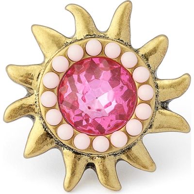 Kurt Geiger London Kurt Geiger London Pavé Stone Sun Cocktail Ring