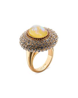 Kurt Geiger London Kurt Geiger London Pave & Stone Cocktail Ring