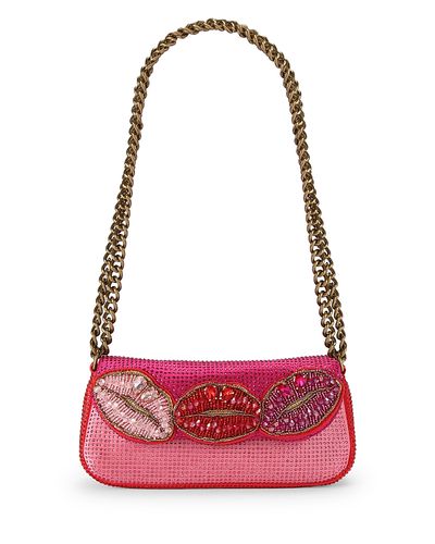 Kurt Geiger London Kurt Geiger London Pickle Mini Crystal Kiss Shoulder Bag