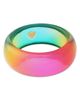 Kurt Geiger London Kurt Geiger London Rainbow Ombre Resin Bangle Bracelet - 2