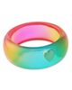 Kurt Geiger London Kurt Geiger London Rainbow Ombre Resin Bangle Bracelet - 4