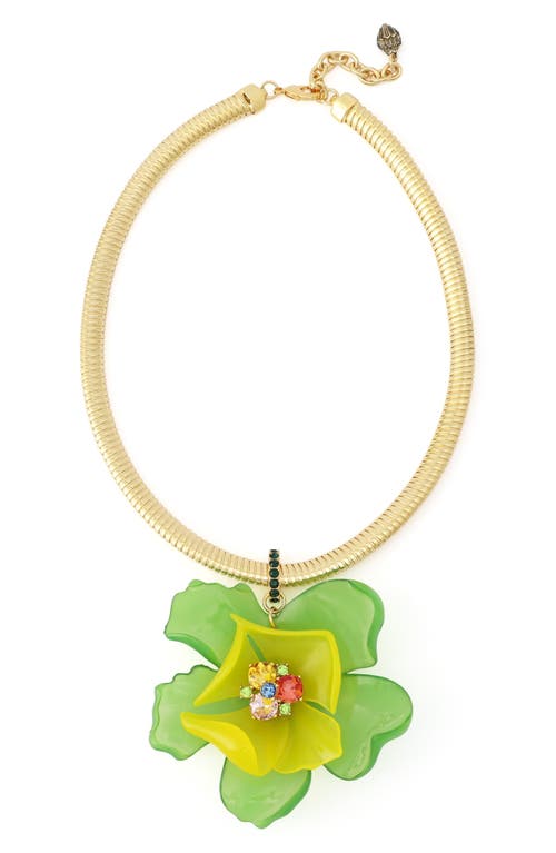 Kurt Geiger London Kurt Geiger London Resin Floral Collar Necklace