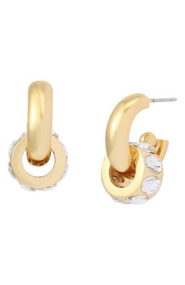Kurt Geiger London Kurt Geiger London Rondelle Huggie Hoop Drop Earrings
