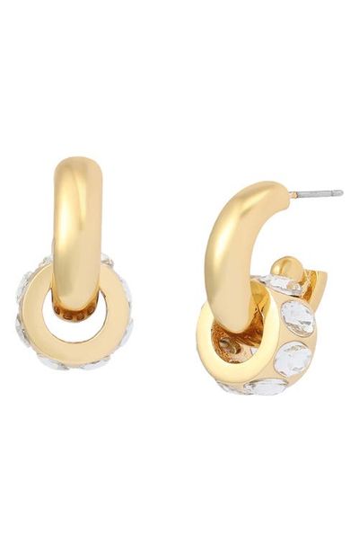 Kurt Geiger London Kurt Geiger London Rondelle Huggie Hoop Drop Earrings