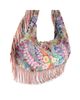 Kurt Geiger London Kurt Geiger London Shoreditch Fringe Large Embroidered Denim Hobo Bag - 3