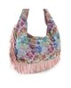 Kurt Geiger London Kurt Geiger London Shoreditch Fringe Large Embroidered Denim Hobo Bag - 4