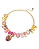 Kurt Geiger London Kurt Geiger London Signature Eagle Gemstone Statement Collar Necklace, 16-18 - 3