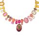 Kurt Geiger London Kurt Geiger London Signature Eagle Gemstone Statement Collar Necklace, 16-18 - 4