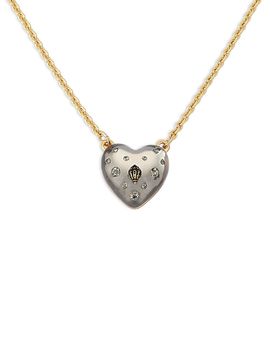 Kurt Geiger London Kurt Geiger London Signature Eagle Heart Pendant Necklace, 16-18