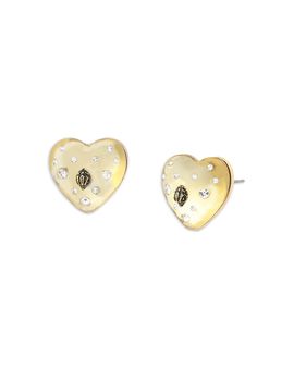Kurt Geiger London Kurt Geiger London Signature Eagle Heart Stud Earrings