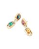 Kurt Geiger London Kurt Geiger London Signature Eagle Stone Link Drop Earrings - 4
