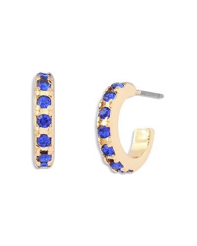 Kurt Geiger London Kurt Geiger London Signature Stone Huggie Hoop Earrings