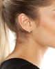 Kurt Geiger London Kurt Geiger London Signature Stone Huggie Hoop Earrings - 2