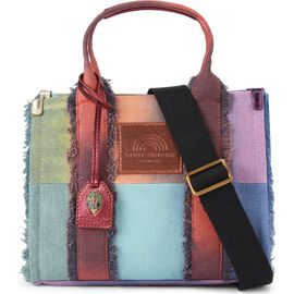 Kurt Geiger London Kurt Geiger London Small Southbank Patchwork Denim Tote