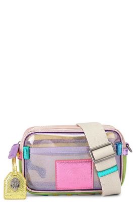 Kurt Geiger London Kurt Geiger London Small Southbank Vinyl Clear Camera Crossbody Bag